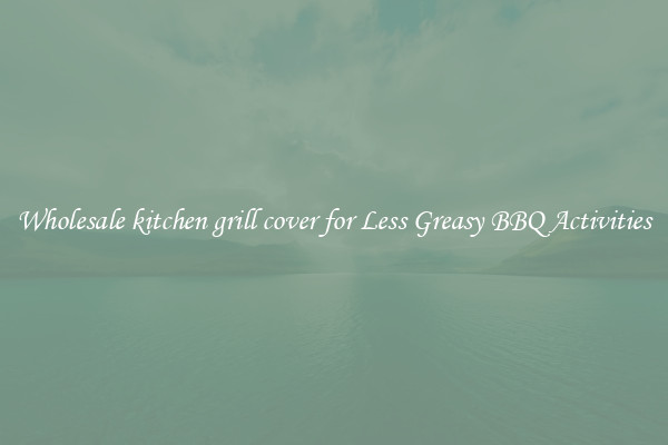 Wholesale kitchen grill cover for Less Greasy BBQ Activities