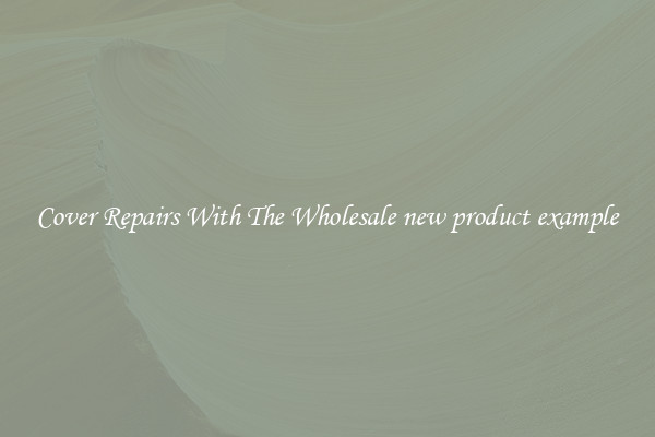  Cover Repairs With The Wholesale new product example 