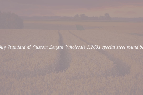 Buy Standard & Custom Length Wholesale 1.2601 special steel round bar